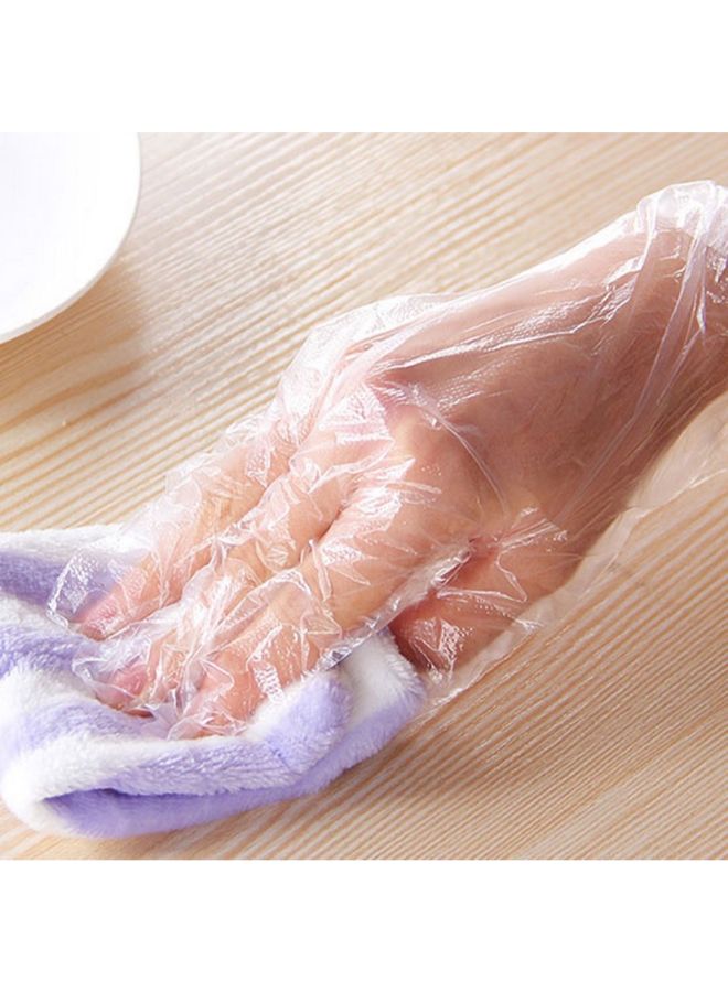 Disposable Gloves Clear - Image 2