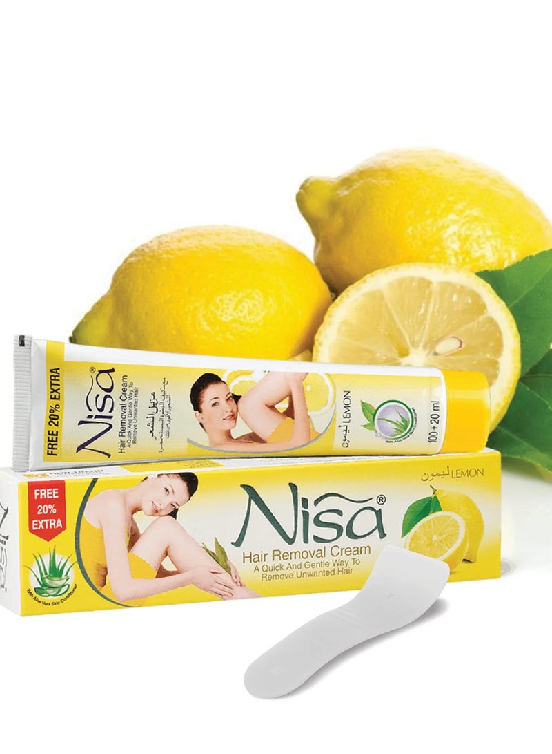 Nisa Hair Removal Cream Lemon