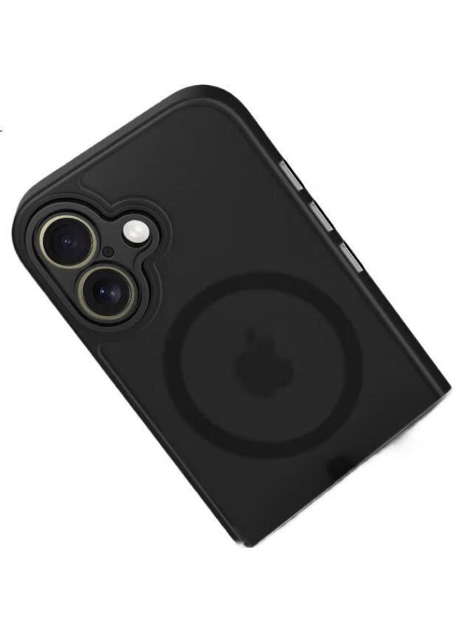 Keklle iphone 16 Plus Case Apple 16 Plus Protective Cover Wireless Charging Frosted Anti-drop Lens Full Package Soft Edge Protection Case Ivory White - Image 2