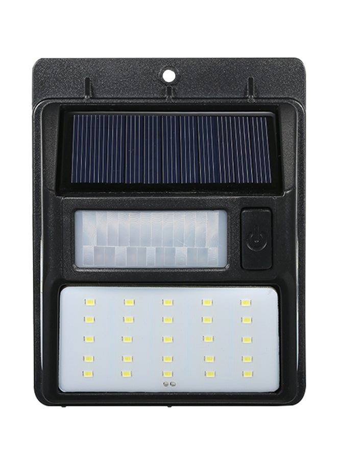 إسكدنيا مصباح يعمل بالطاقة الشمسية مزود بعدد 35 شريحة بإضاءة LED وجهاز استشعار ليلي أسود 17 X 11 X 5.8Ø³Ù†ØªÙŠÙ…ØªØ± - Image 1