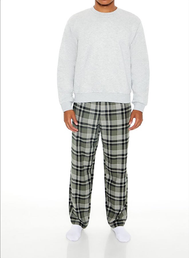 FOREVER 21 Plaid Flannel Pajama Pants  - Image 3