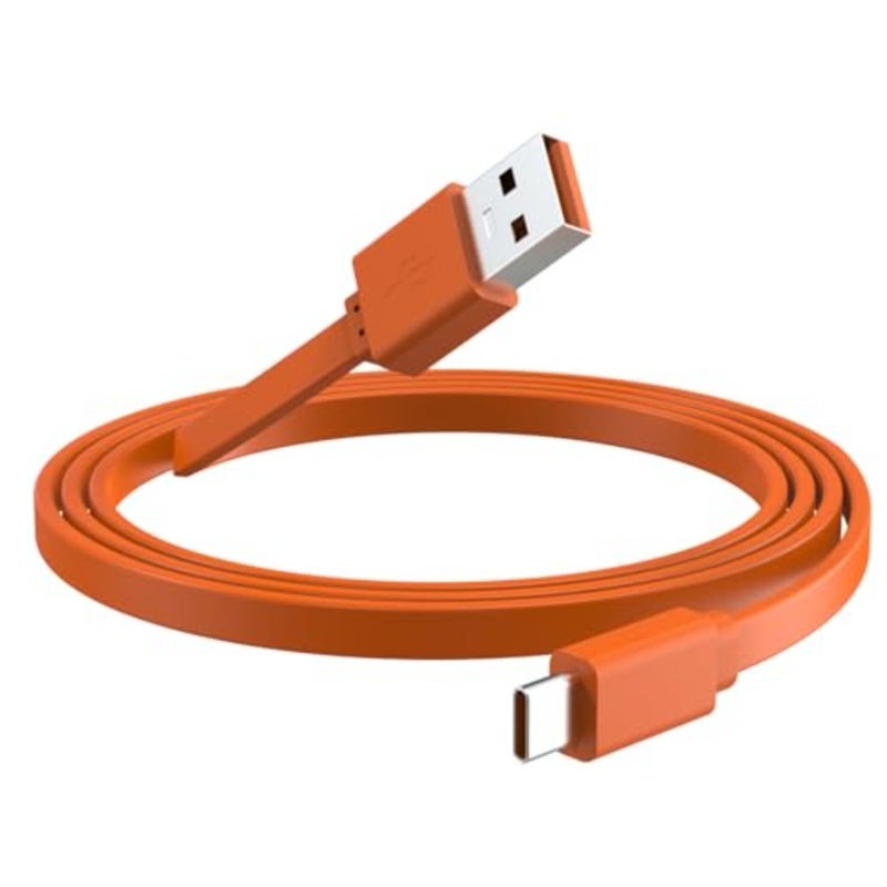 Replacement USB Type C Charger Cable Charging Cord Compatible with JBL Tune 510BT 520BT 720BT 770NC, Live 460NC, Tune 125TWS 225TWS 130NC TWS Headphones, Flip 5/6/7, Charge 4/5/6 Speakers - Image 1