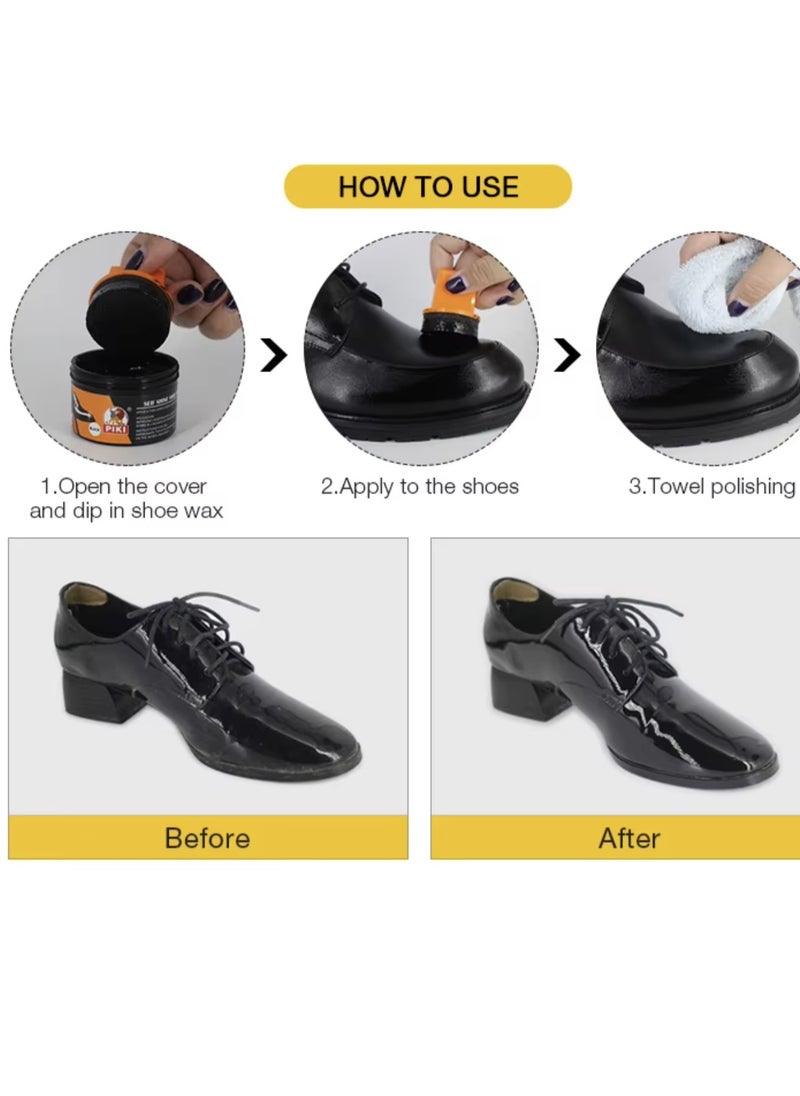 Instant Shoe Shine Cream Polish with Applicator 50 mL Black - pzsku/Z36D39259B3735AA4A8D2Z/45/_/1734098546/2e04f0f6-1c7d-403c-aa40-bdaaa2825d29