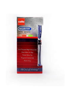 CELLO MAXRITER XS BALL PEN 0.7MM BOX OF 12PC BLUE
