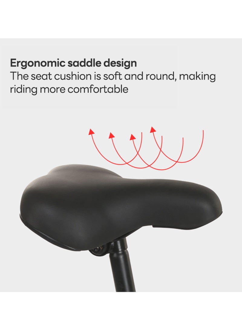 شاربدو دراجة جبلية قابلة للطي بإطار من الفولاذ عالي الكربون مقاس 20 بوصة ممتصة للصدمات، دراجة محمولة خفيفة الوزن للنساء والرجال، دراجة المدينة للعمل والمدرسة - Image 4