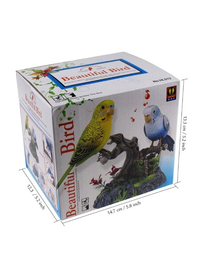 Tipmant Tipmant Eelctric Birds Talking Parrots Electronic Pets Office Home Decoration Recording & Playback Function, Pen Holders Kids Toys - Image 5