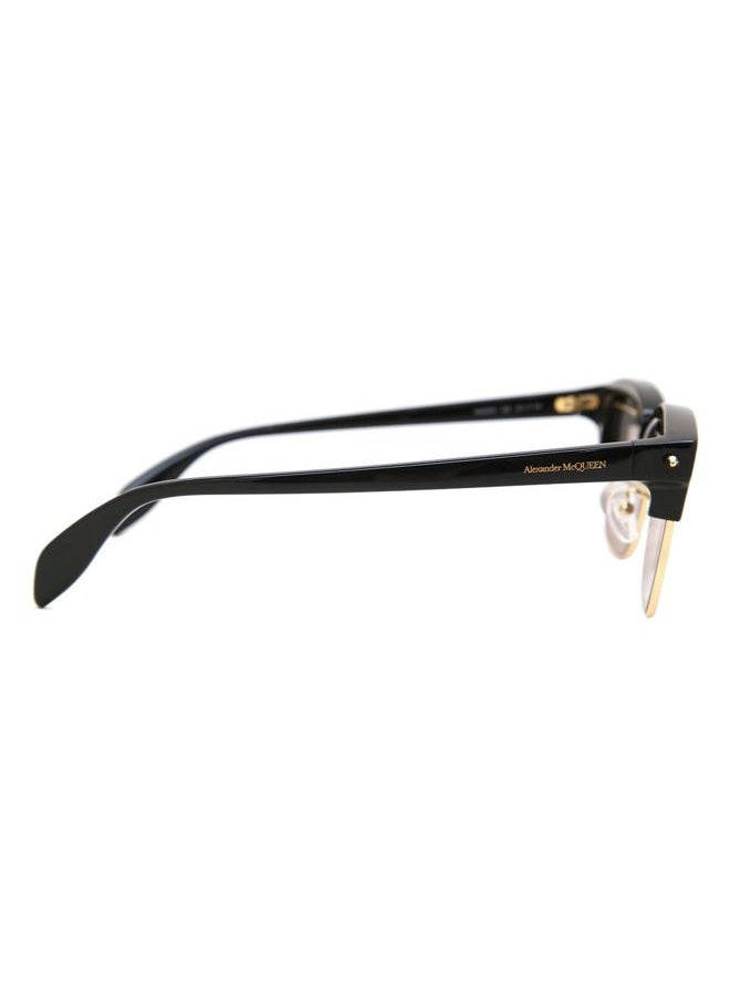 Alexander McQueen نظارات ألكسندر ماكوين AM0297S ذهبية-سوداء-رمادية 54 للرجال - Image 3