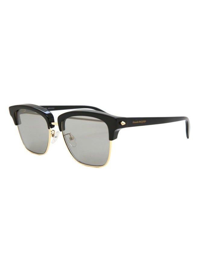 Alexander McQueen نظارات ألكسندر ماكوين AM0297S ذهبية-سوداء-رمادية 54 للرجال - Image 2