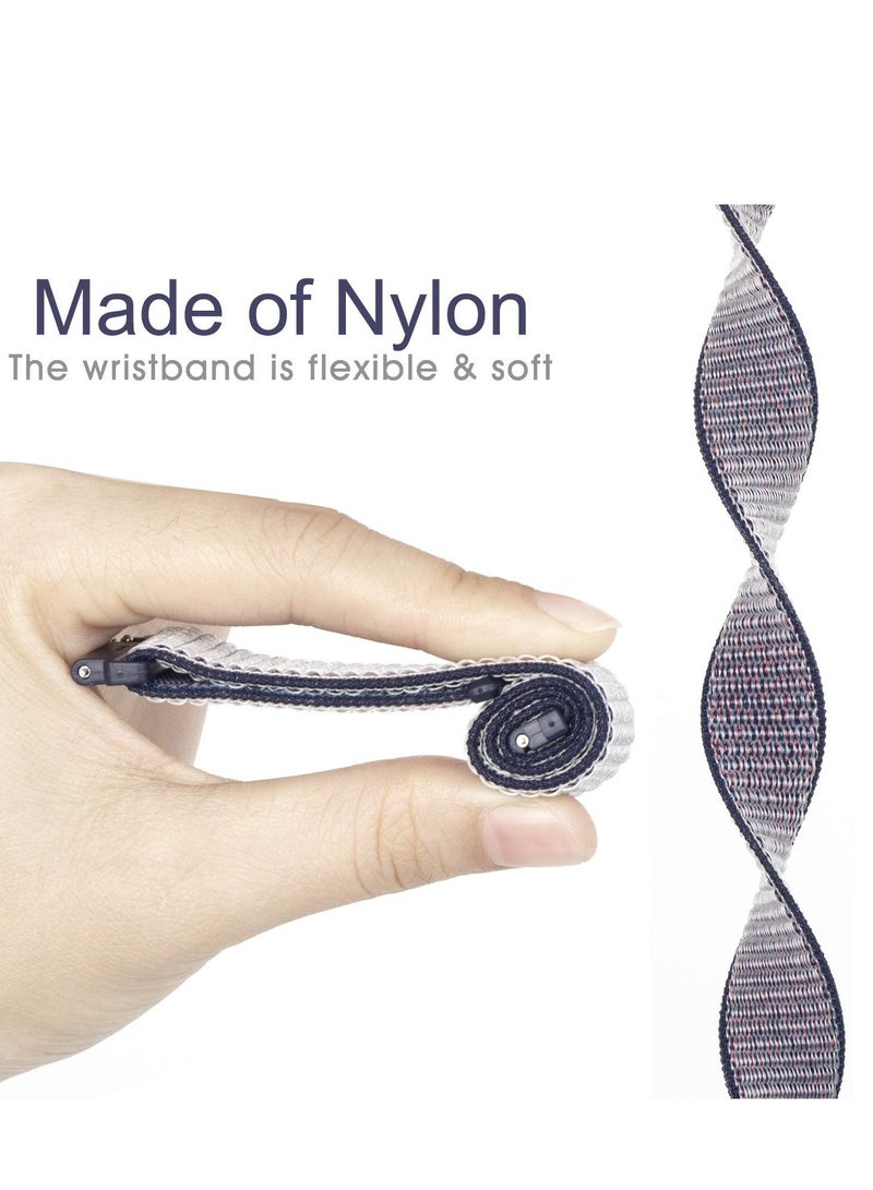 FITME Nylon Loop Band For Huawei Watch GT (46mm) / Watch GT 2e (46mm) / GT 2 / GT 2 Pro / GT 3 / GT 3 Pro (46mm) / GT Runner / GT 4 (46mm) / GT5 (46mm) \ GT5 pro (46mm) - (22mm) - Image 3
