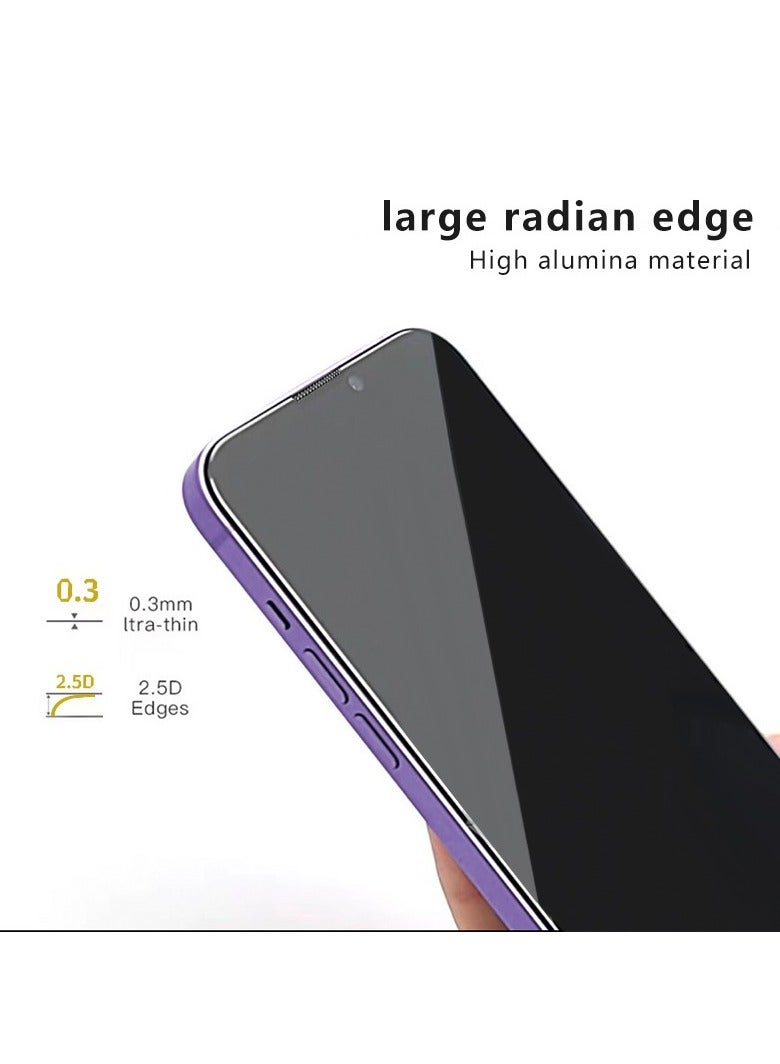 Premium 28° Anti-Spy Privacy Screen Protector for Iphone 13– Full Coverage Tempered Glass, Anti-Peeping, Anti-Fingerprint, HD Clarity – Anti-Spy Glass Film for Privacy Protection - Image 3