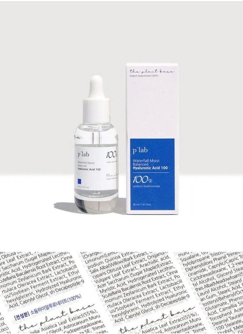the plant base - the plant base Waterfall Moist Balanced Hyaluronic Acid 100 - Image 1