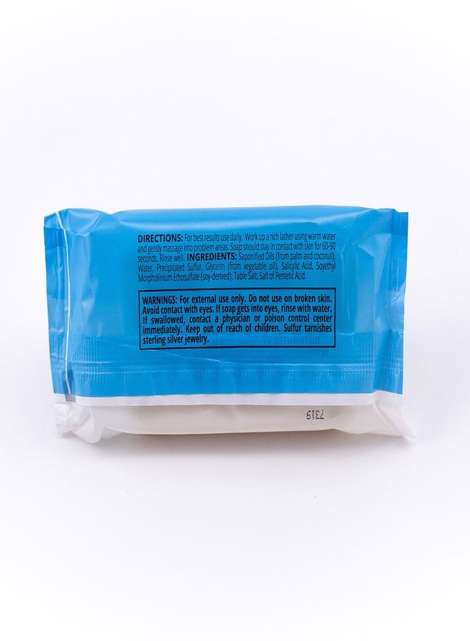 Dermaharmony Sulfur and Salicylic Acid Bar Soap 3.7 oz - (Made in the USA) (3 Bars) - Image 4