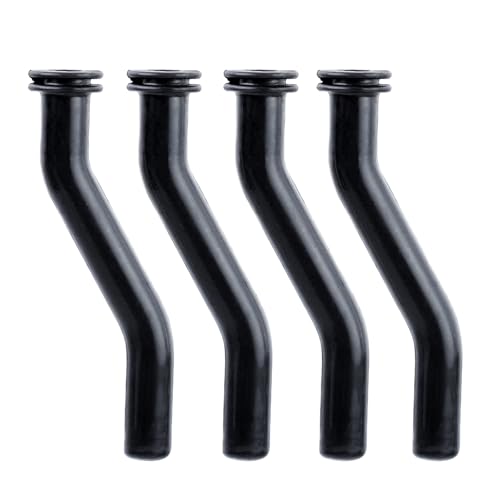 FOJOO Vacuum Hose 596163 Compatible with BS John Deere Craftsman Replaces 593998 797408 4 Pack Vacuum Pump Hose For Small Gasoline EnginesLawn Mower Tractor - Image 1