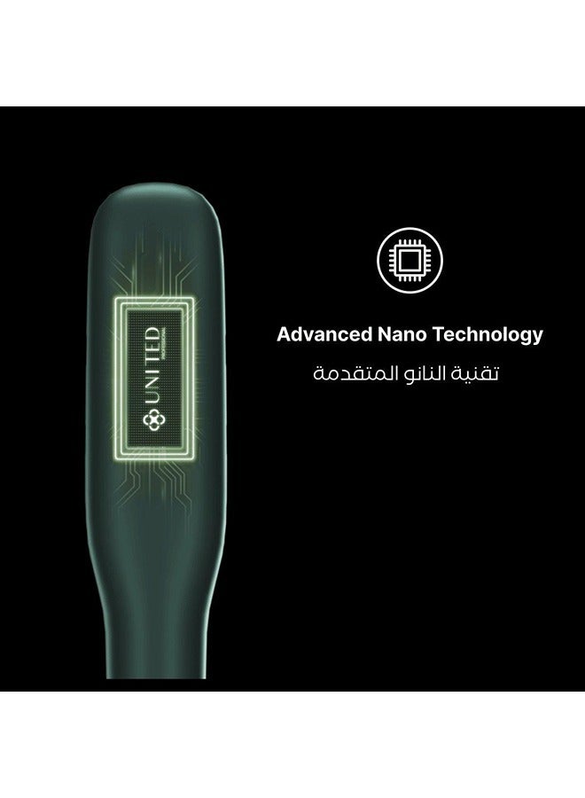 United فرشاة تمليس الشعر، تسخين سريع لمدة 30 ثانية  - Image 4