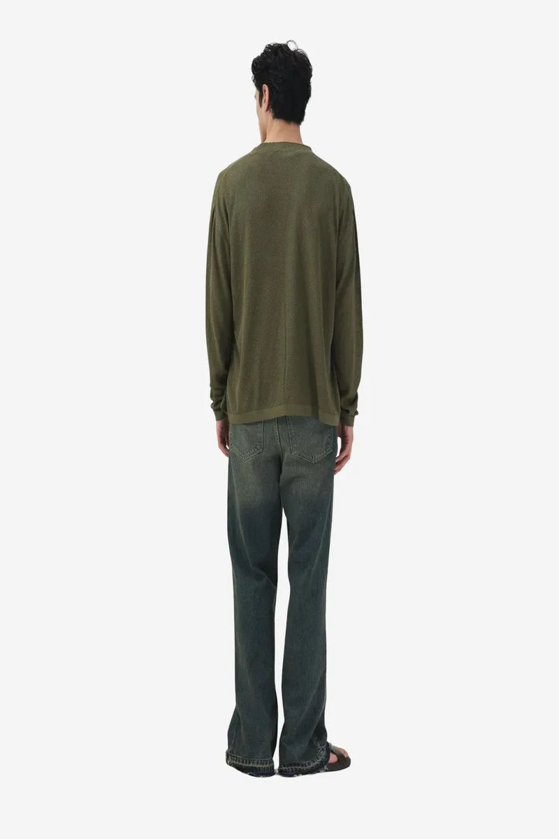 Giesto Olive Green GIESTO Men's Cotton T-Shirt for Men | Best Price UAE