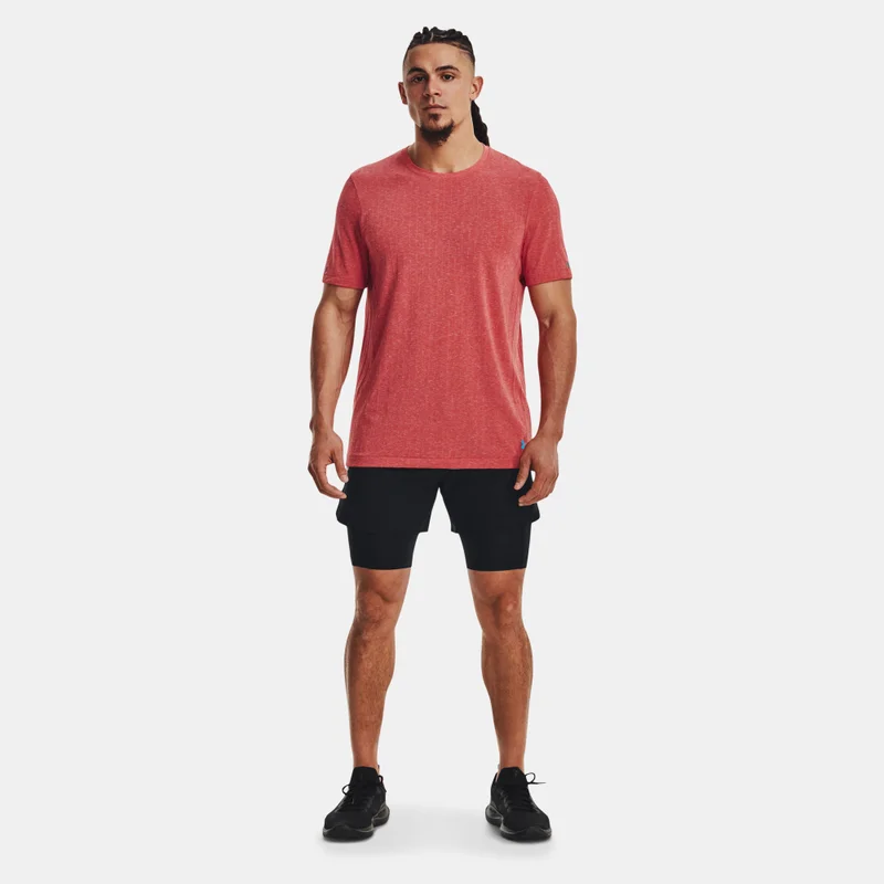UNDER ARMOUR Men's Peak Woven 2-in-1 Running Shorts