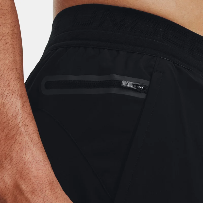 UNDER ARMOUR Men's Peak Woven 2-in-1 Running Shorts
