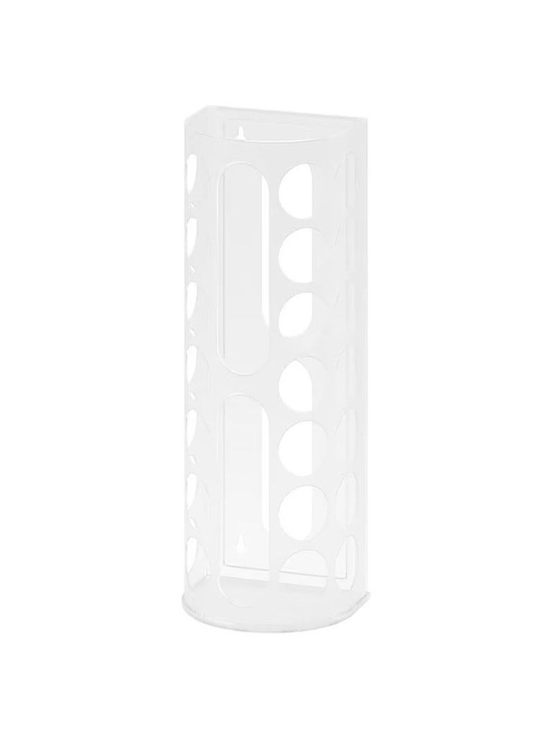 White Plastic Bag Dispenser for Kitchen  - Image 4