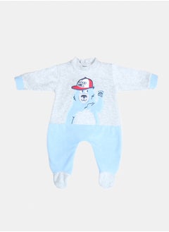 Plush baby jumpsuit