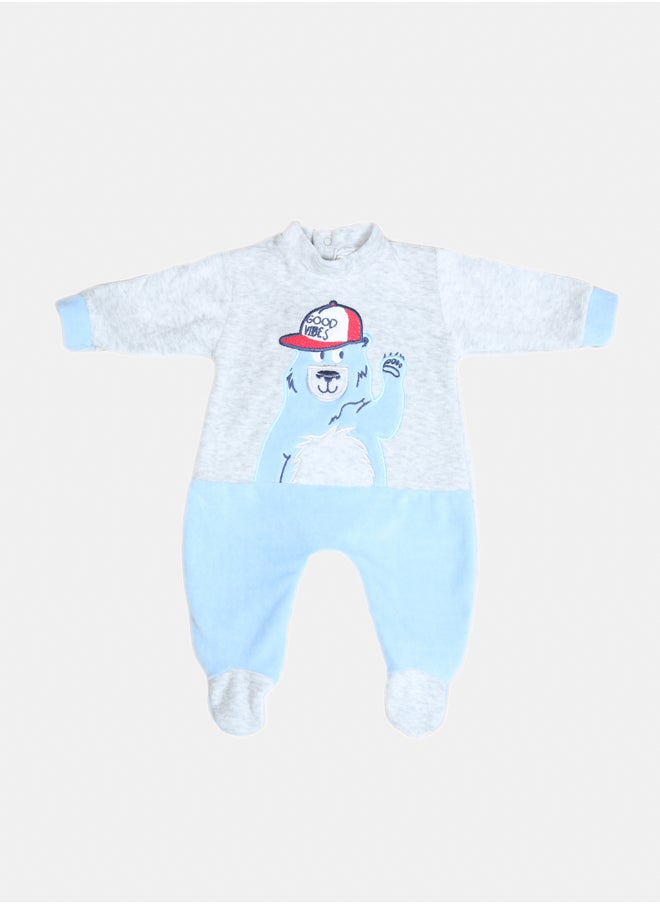 Papillon - Plush baby jumpsuit - Image 1