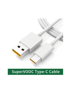 Super Original Vooc cable Super Vooc USB Type C Cable For OPPO Reno K5 K3 Find X A11 R17 VOOC Flash Charger Cable Super Flash Charging Type C Charger Wire  - Image 3