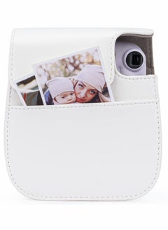 SYOSI SYOSI PU Leather Camera Case for Fujifilm Instax Mini 11, with Adjustable Strap and Pocket (Panda)  - Image 2