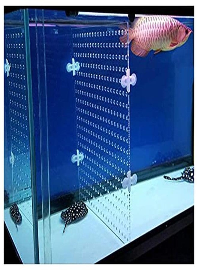 VAYINATO® Aquarium Glass Divider Clip (Pack of 5) | White Plastic Tank Partition Clamp Holder for Fish Tank Separation | Aquarium Divider Support Clips - Image 3