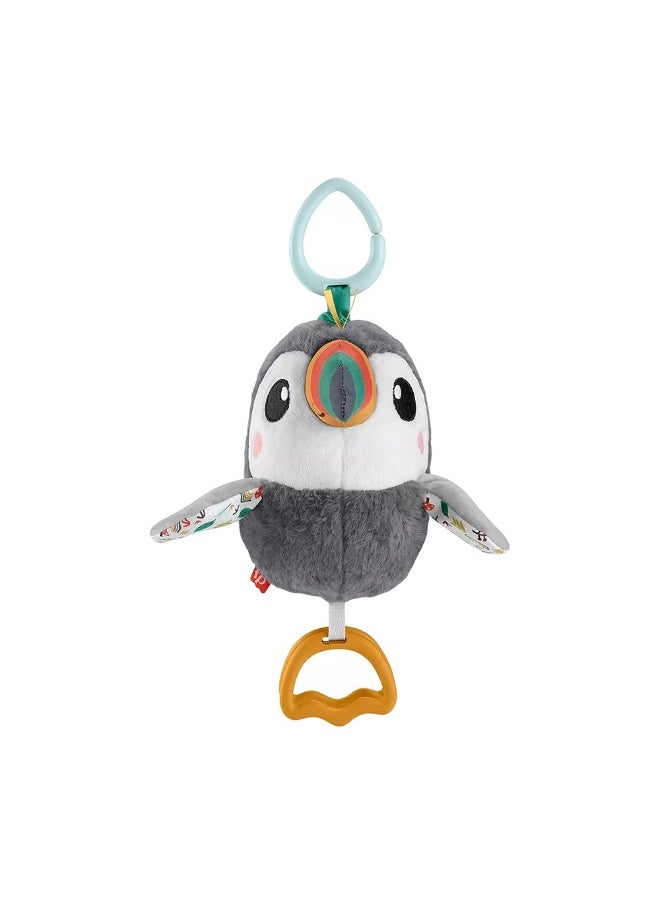 Fisher-Price - Fisher-Price Flap & Go Toucan Baby Stroller Toy - Image 1
