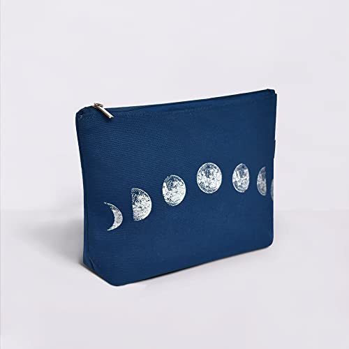Ecoright Makeup Pouch for Girls, Canvas Cosmetic Pouch for Women, Small Pouches for Women (Pack of 2) - Image 2