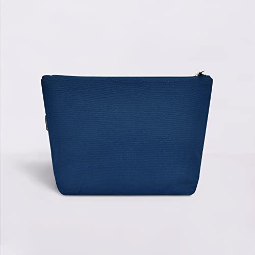 Ecoright Makeup Pouch for Girls, Canvas Cosmetic Pouch for Women, Small Pouches for Women (Pack of 2) - Image 5