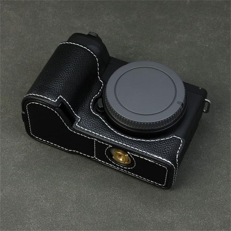 White Shockproof Ergonomic Half Shell Protective Housing Case For E10 II Camera - Image 5