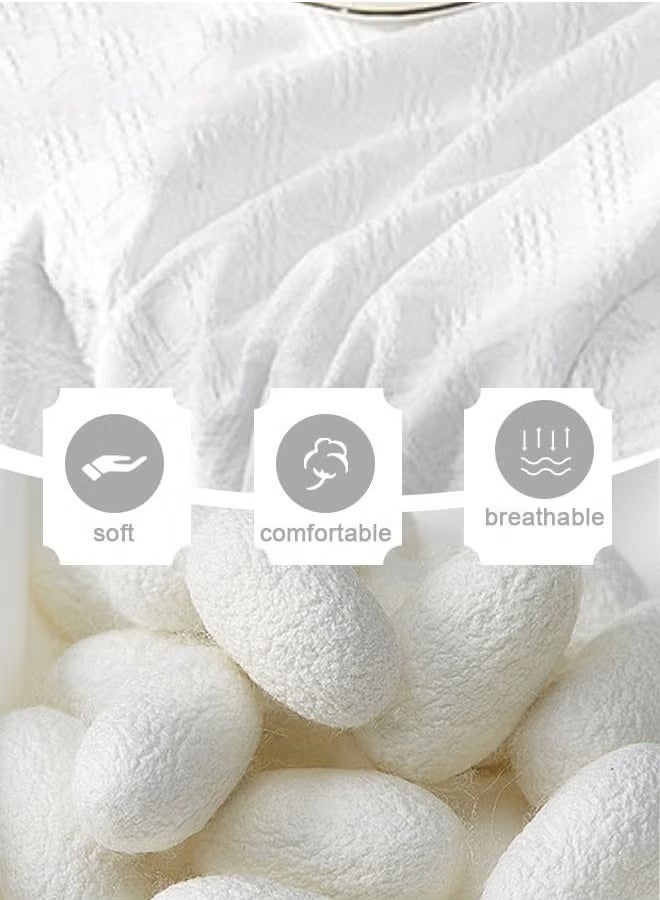 Simple Tablecloth Desktop Heat Insulation Table Mat Home Decoration Waterproof Oil-Proof Rectangular Tablecloth 90*90 CM White - Image 5