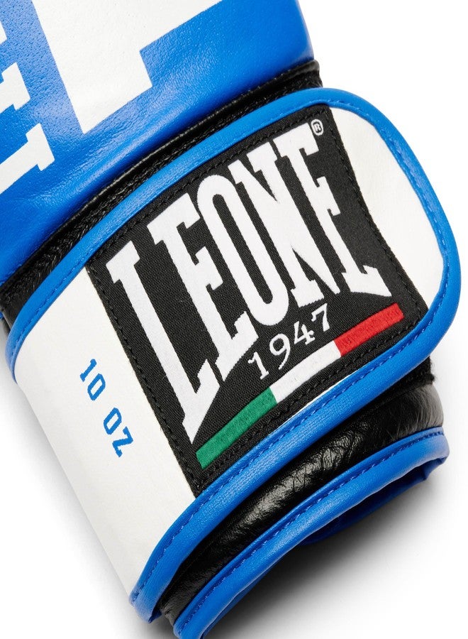 Leone 1947 Explosion Boxing Gloves Blue 12 oz - Image 2
