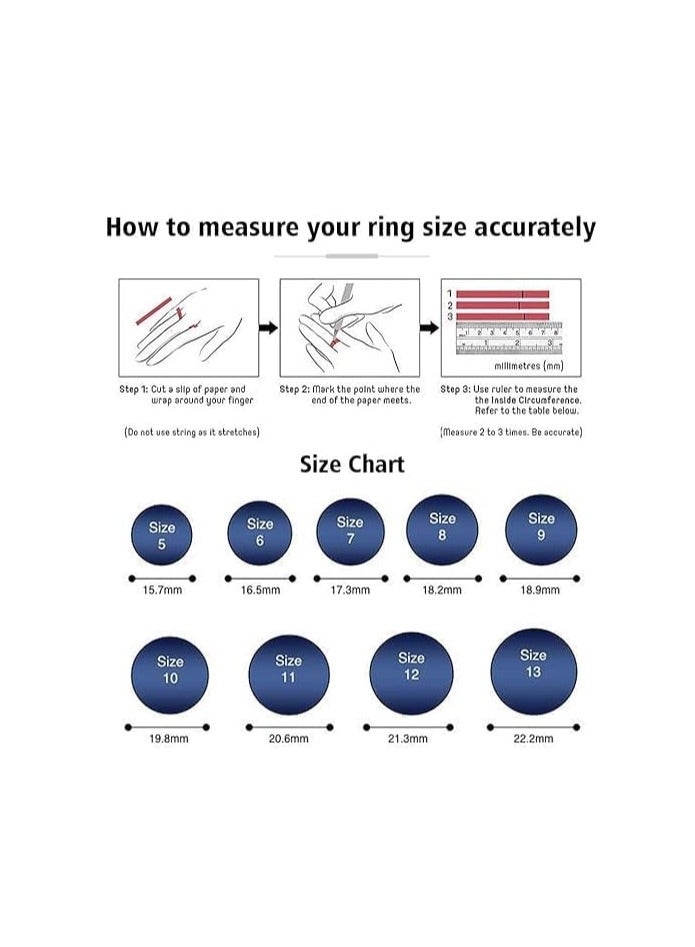 Stainless Steel Men Chain Spinner Ring Stainless Steel Men Ring Fidget Spin Ring Stainless-Steel Anxiety Ring For Men Stress Free Cool Wedding Band Comfort - Image 3