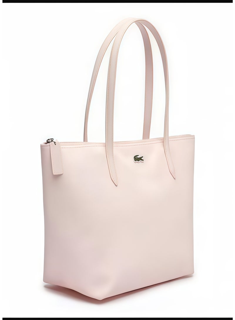 Lacoste Women's L12.12 Concept Fashion Versatile Large Capacity Zipper Handbag Single Shoulder Bag Tote Bag Camera Bag Medium - Image 3