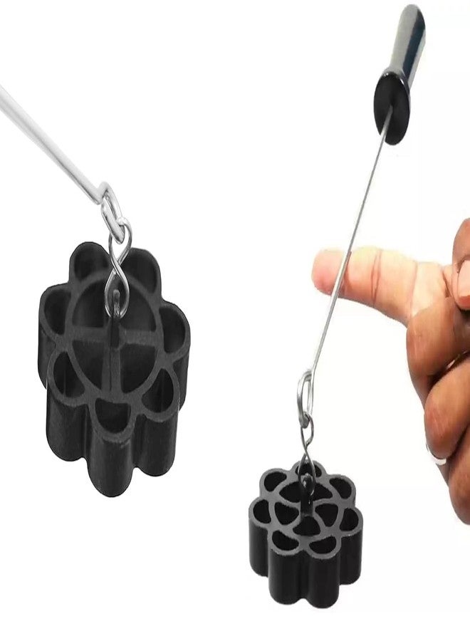 DVELLZY Non Stick Rose Cookie Maker | Achappam Achu Murukku Mould | Gulabi Puvvulu Traditional Festival Sweet & Snack Shaper | Easy Use Kitchen Tool for Crispy Cookies - Image 3