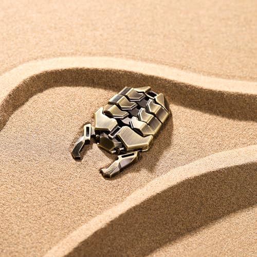 HAMMERSMITH Metal Scarabs Fidget Toy Premium Fidget Toy for Adults Perfect for Stress Relief and Focus Unique EgyptianInspired Design - Image 5
