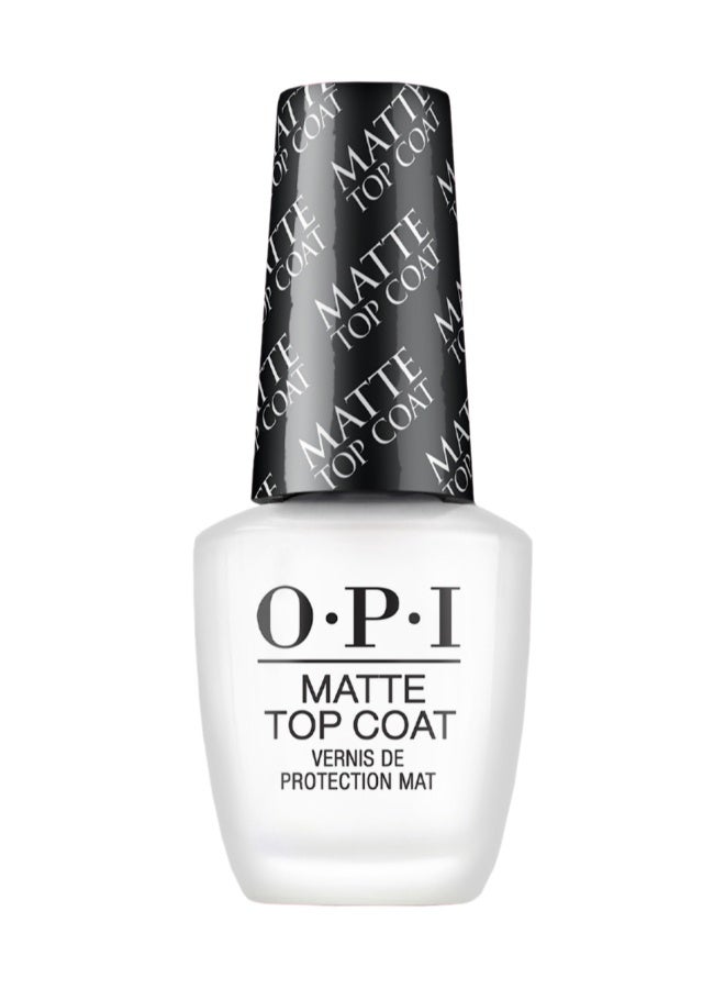 OPI Classic Lacquer Matte Top Coat 15ml - Image 1
