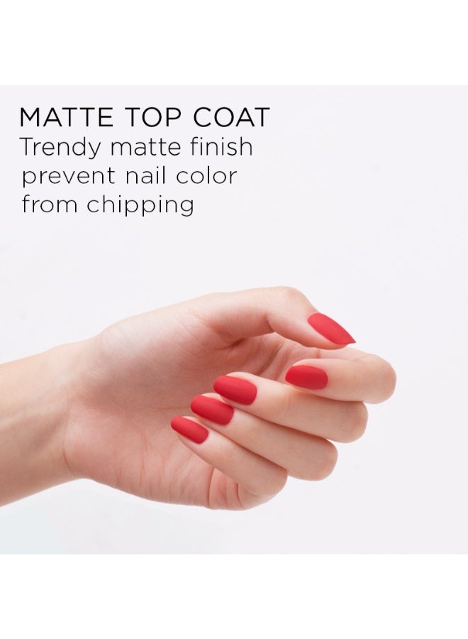 OPI Classic Lacquer Matte Top Coat 15ml - Image 3