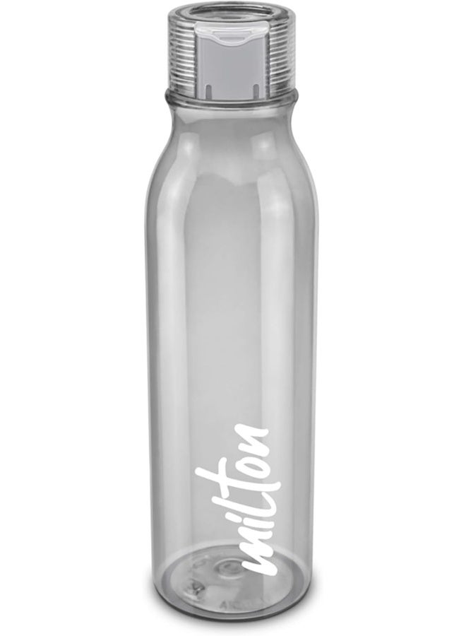 Milton Name Tag 1000 Water Bottle, 958 ml, Grey | BPA Free | 100% Leak Proof | Office Bottle | Gym Bottle | Home | Kitchen | Travel Bottle | Hiking | Treking Bottle - Image 1