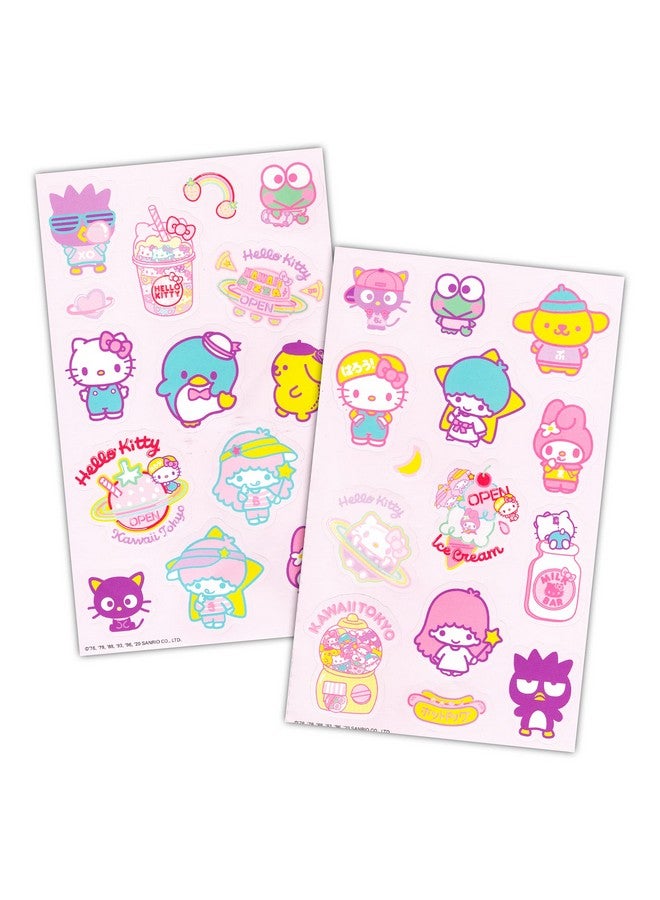 Hello Kitty مجموعة كتاب تلوين ونشاط هالو كيتي الفائقة ~ 5 كتب تلوين هالو كيتي، أقلام تلوين، وأكثر من 50 ملصق هالو كيتي (حزمة حفلة هالو كيتي) - Image 5