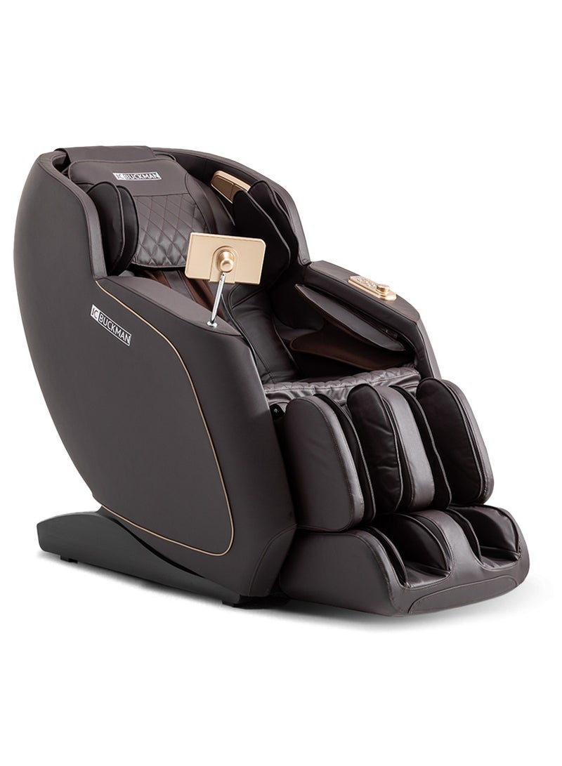 جيسي باك مان كرسي التدليك الكامل للجسم RejuvenateUs ثلاثي الأبعاد من JC BUCKMAN مع 18 برنامجًا تلقائيًا، وأجهزة استشعار ذكية، وجاذبية صفرية، ومسار طويل للغاية، وعلاج حراري، ووضع التمدد، ومكبرات صوت بلوتوث، و8 تقنيات تدليك - Image 1