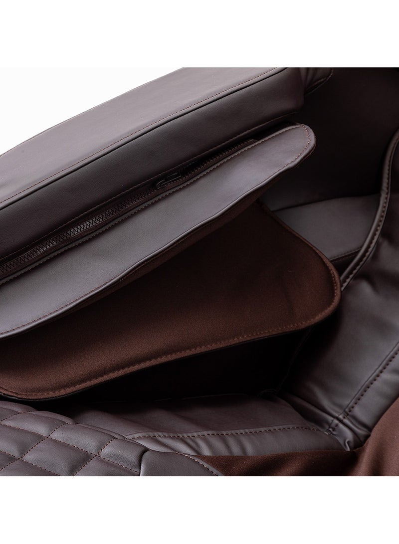 جيسي باك مان كرسي التدليك الكامل للجسم RejuvenateUs ثلاثي الأبعاد من JC BUCKMAN مع 18 برنامجًا تلقائيًا، وأجهزة استشعار ذكية، وجاذبية صفرية، ومسار طويل للغاية، وعلاج حراري، ووضع التمدد، ومكبرات صوت بلوتوث، و8 تقنيات تدليك - Image 4