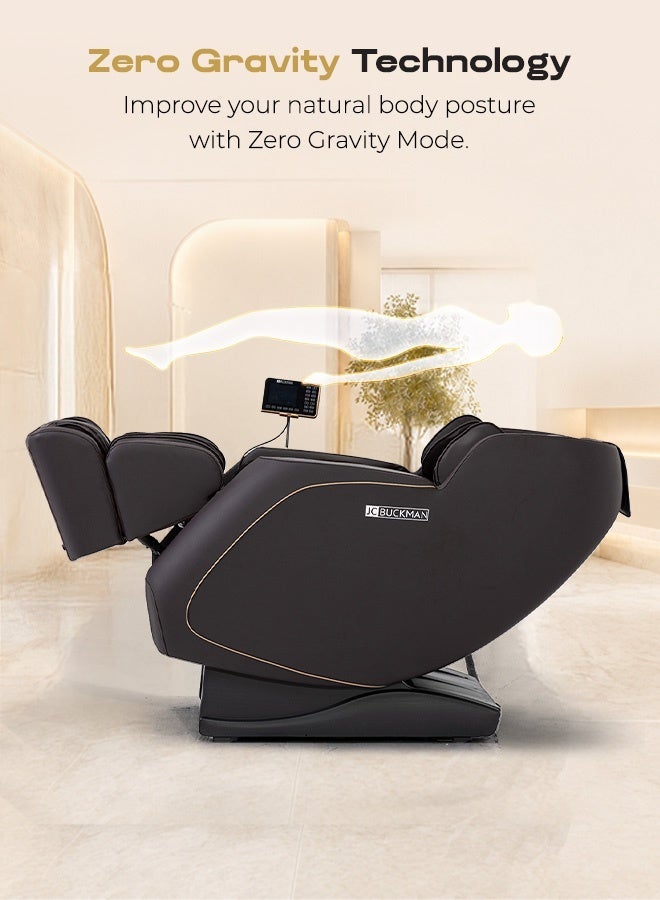 JC Buckman RejuvenateUs 3D Full Body Massage Chair with Free Massage Gun – 18 Auto Programs, Smart Sensors, Zero Gravity, SL Track, Heat Therapy, Stretch Mode, 8 Massage Techniques, 3 Years Warrant - Image 4