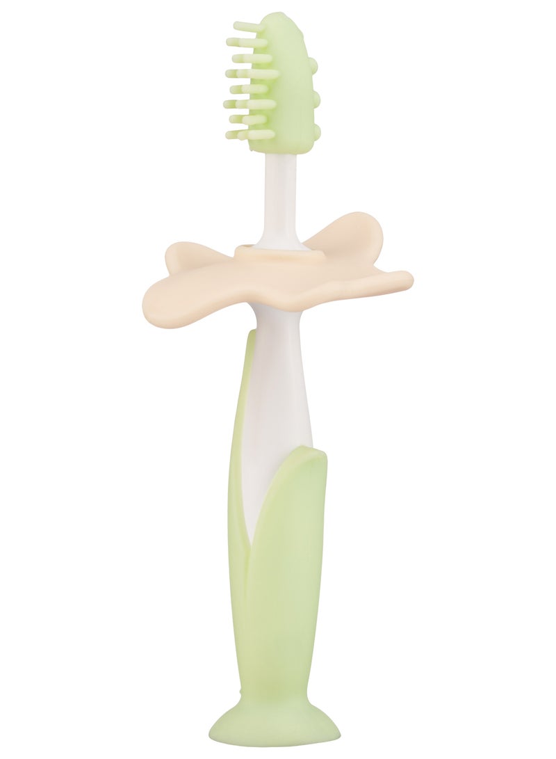Toothbrush & Massager Set ROXY-KIDS Safe Gum Massage & First Teeth Care, Anti-Swallow Stopper, Suction Cups, BPA-Free Materials - Image 2