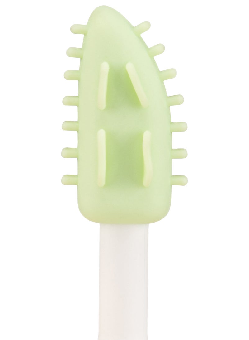 Toothbrush & Massager Set ROXY-KIDS Safe Gum Massage & First Teeth Care, Anti-Swallow Stopper, Suction Cups, BPA-Free Materials - Image 4