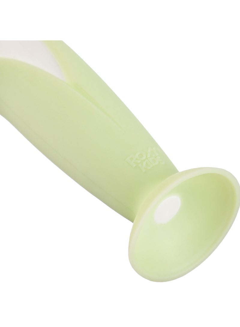 Toothbrush & Massager Set ROXY-KIDS Safe Gum Massage & First Teeth Care, Anti-Swallow Stopper, Suction Cups, BPA-Free Materials - Image 5