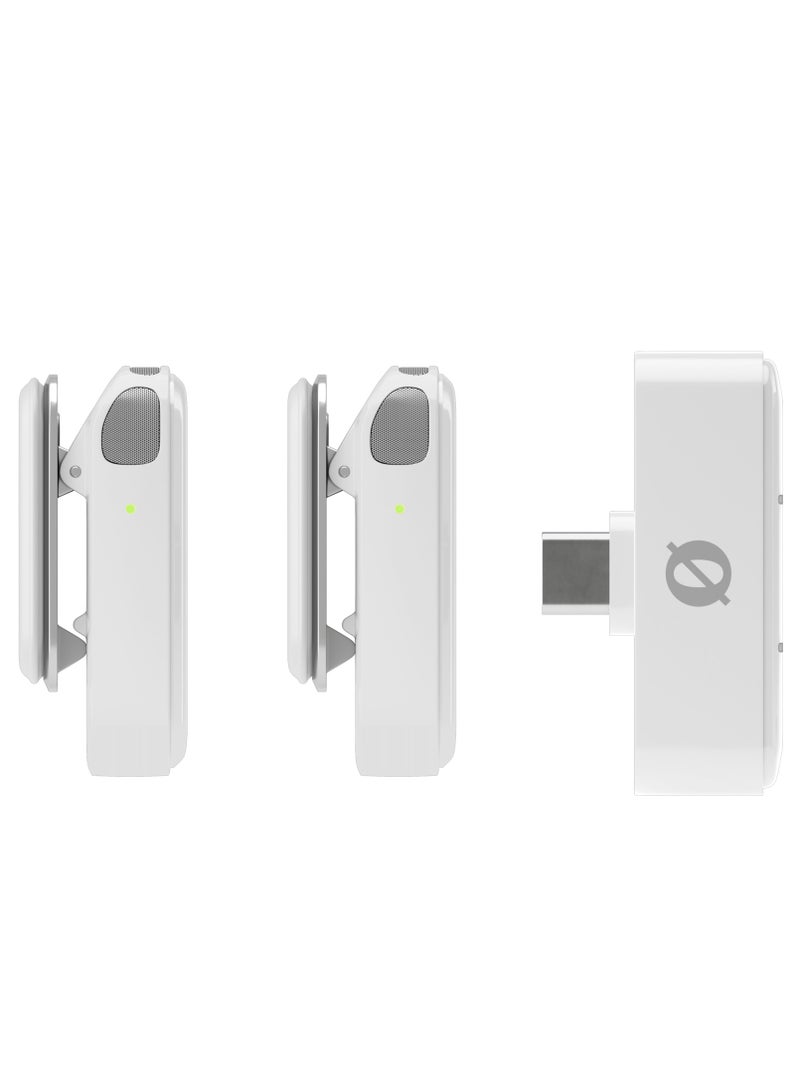 رود ميكروفون لاسلكي فائق الصغر، إصدار USB-C - أبيض - Image 3