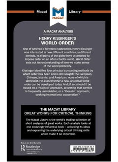 An Analysis of Henry Kissinger's World Order: Reflections on the Character of Nations and the Course of History  - Image 2