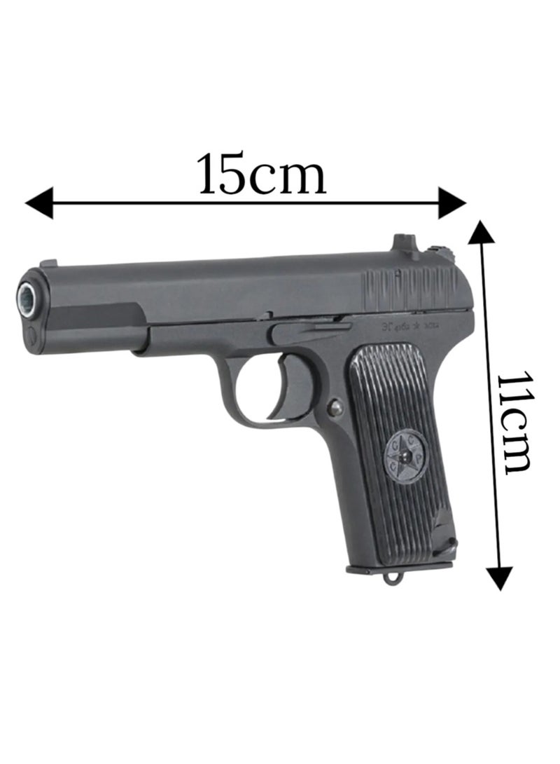 Toy Box Metal Revolver Toy for Adult Hand Toy Black - Image 2